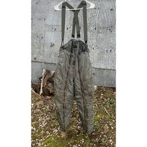 Vintage Us Air Force Type D-18 Overalls Size 32 Green Insulated 40s 50s